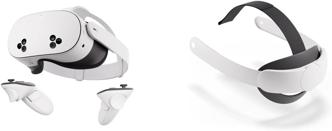Meta Quest 3S 128 GB – Dive into virtual reality – Thousands of immersive experiences – All-in-one headset – Get a 3-month trial of Meta Horizon+ included