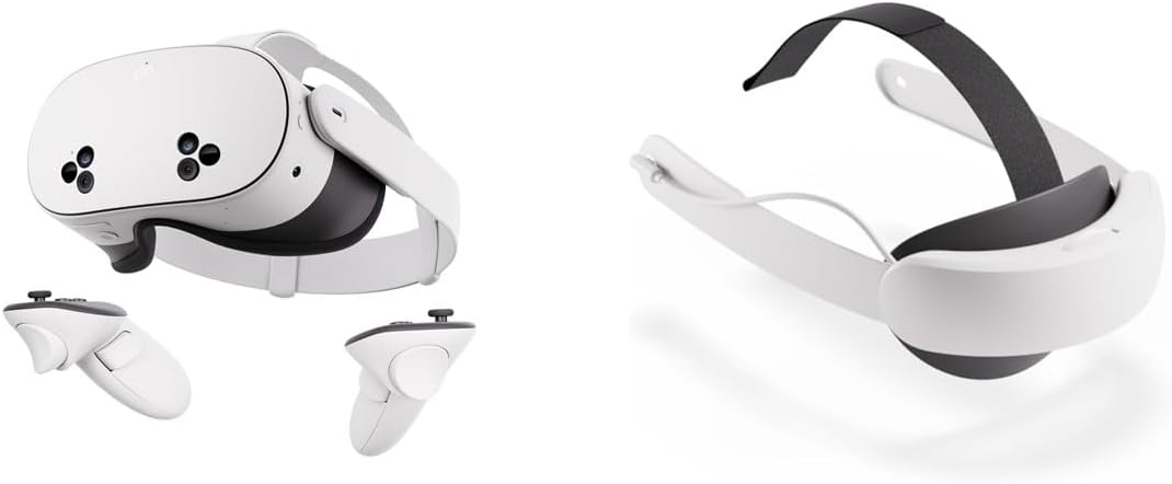 Meta Quest 3S 128 GB – Dive into virtual reality – Thousands of immersive experiences – All-in-one headset – Get a 3-month trial of Meta Horizon+ included