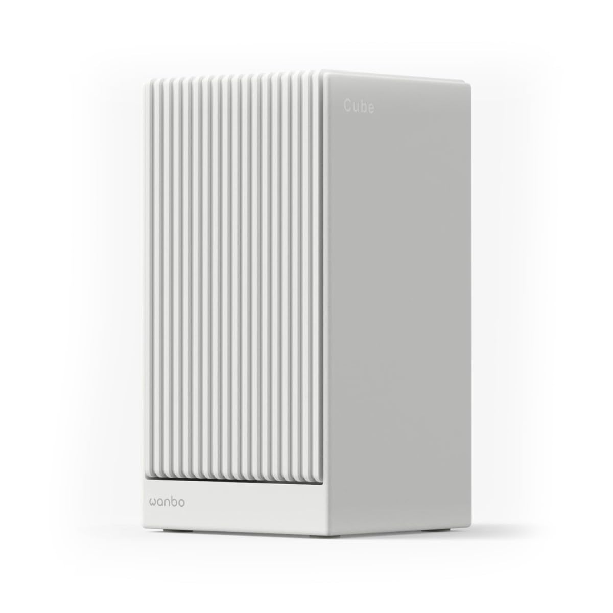 Wanbo Cube 2 Pro Smart Projector with Android TV & ToF Auto-Focus – Compact Portable Mini Projector and Bluetooth Speaker 8W, Keystone Correction, Home Theater for Small Spaces, Bedrooms, Dorms, Blue