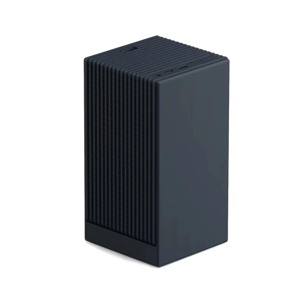 Wanbo Cube 2 Pro Smart Projector with Android TV & ToF Auto-Focus – Compact Portable Mini Projector and Bluetooth Speaker 8W, Keystone Correction, Home Theater for Small Spaces, Bedrooms, Dorms, Blue