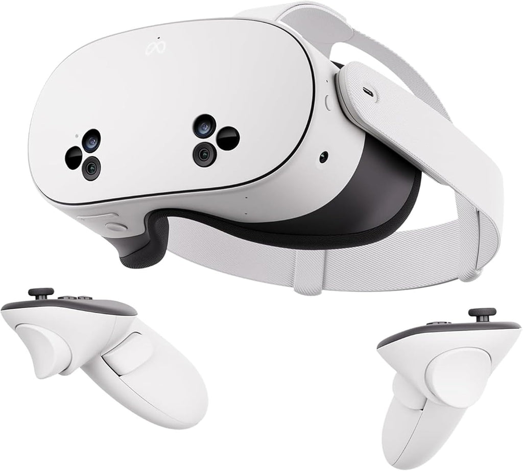 Meta Quest 3S 128 GB – Dive into virtual reality – Thousands of immersive experiences – All-in-one headset – Get a 3-month trial of Meta Horizon+ included