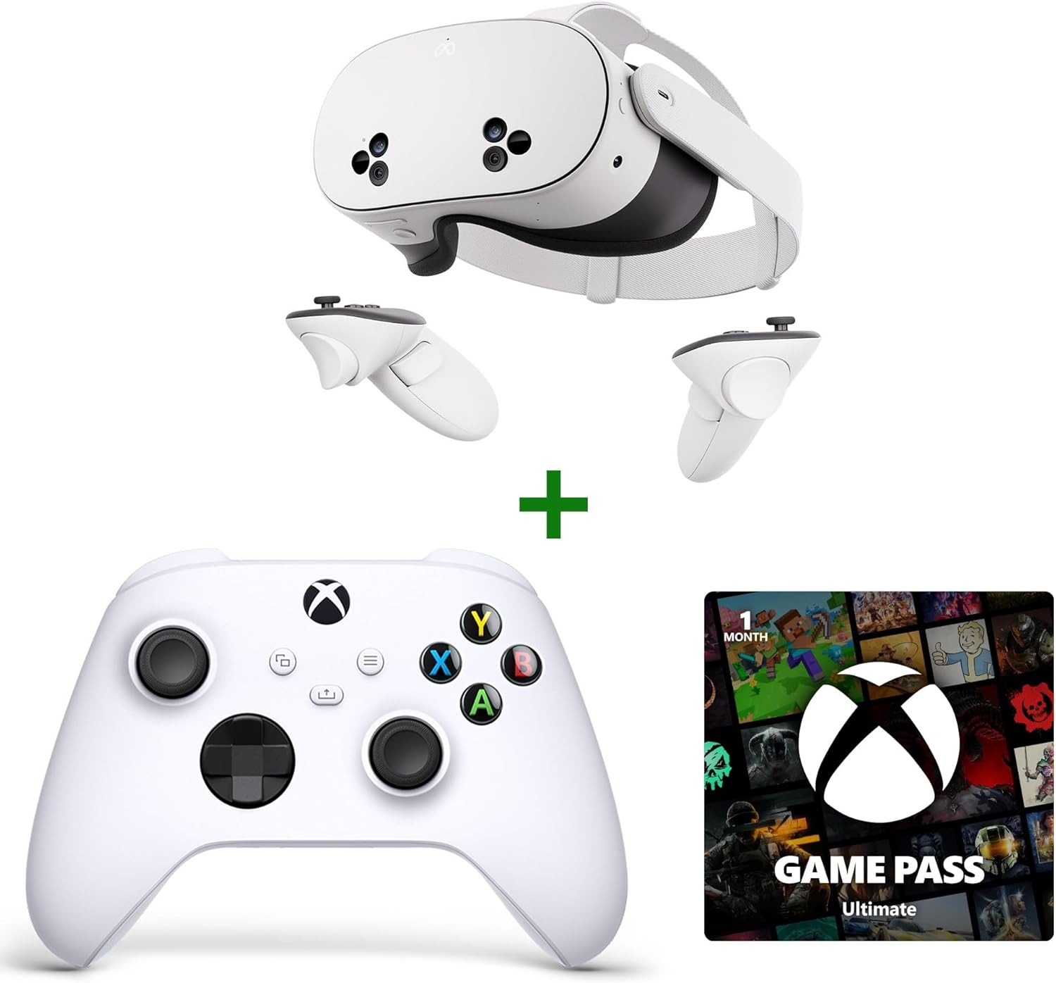 Meta Quest 3S 128 GB – Dive into virtual reality – Thousands of immersive experiences – All-in-one headset – Get a 3-month trial of Meta Horizon+ included
