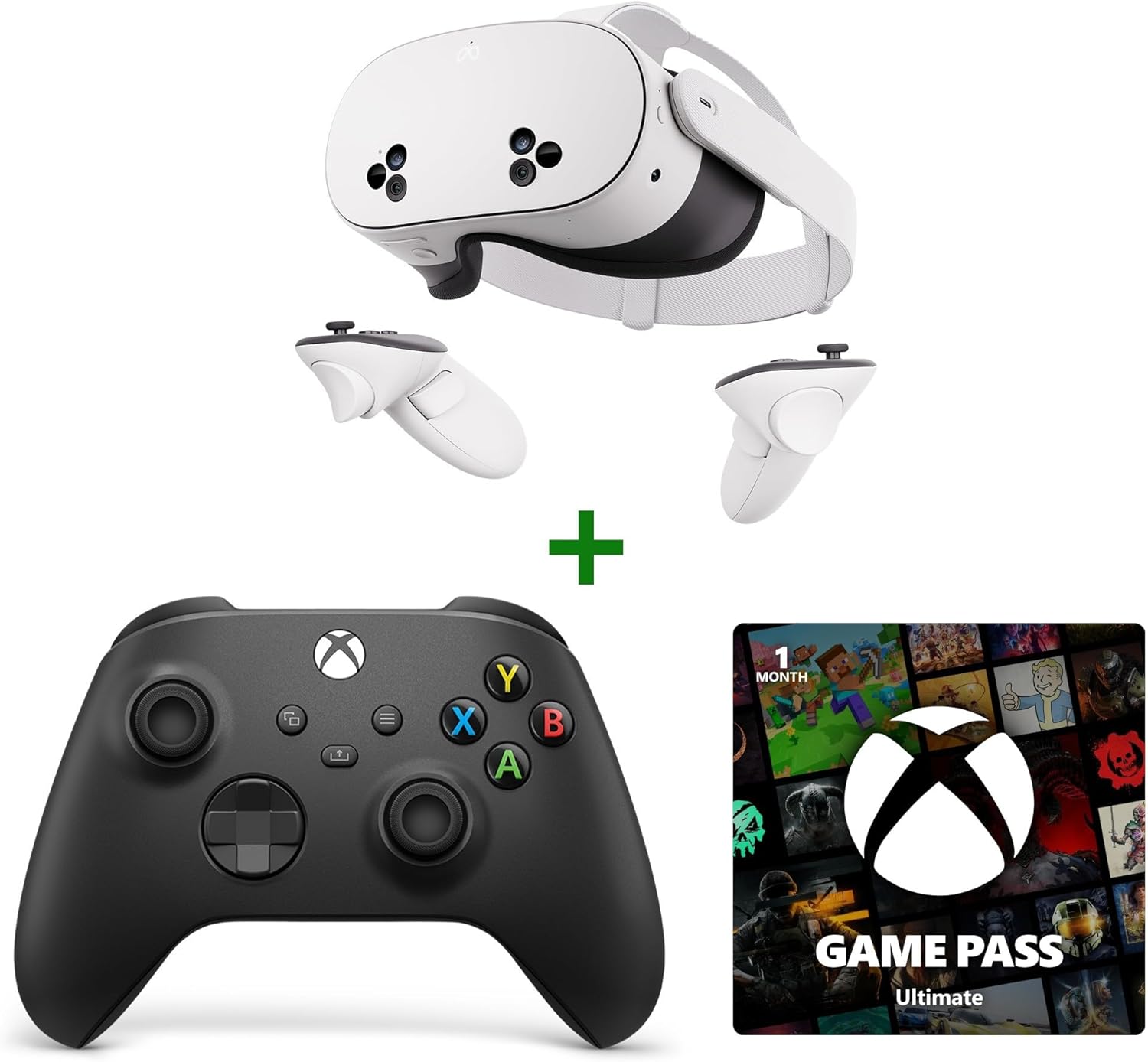 Meta Quest 3S 128 GB – Dive into virtual reality – Thousands of immersive experiences – All-in-one headset – Get a 3-month trial of Meta Horizon+ included